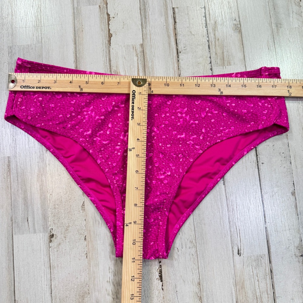 Shefit Luxe Bikini Bottoms Hot Pink Splash Swimwear Size 3XL - Picture 6 of 9